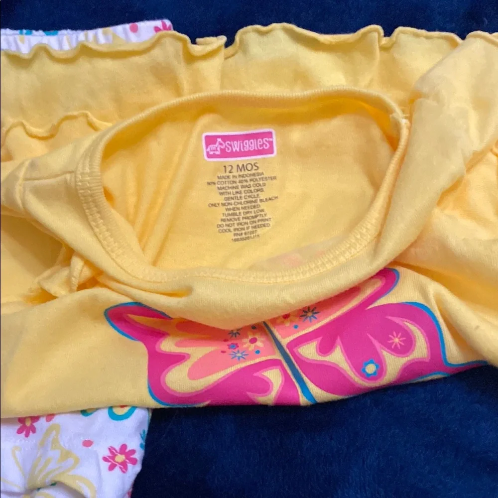 Colorful Butterfly Toddler Set - Picture 7 of 8